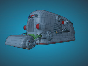 Sci Fi Street Sweeper Robot 3D 模型