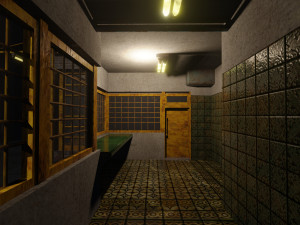 Low Poly Cyberpunk Pawn Shop for Games or Rendering 3D 模型