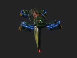Sci Fi Advertising Drone Modelo 3D