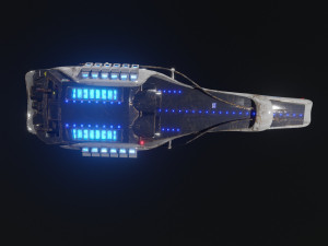 SciFi Drone Dragonfly 3D मॉडल