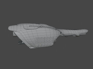 SciFi Drone Dragonfly 3D मॉडल