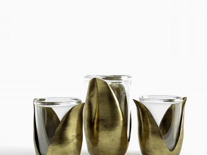 デコフラワーベース 3Dモデル