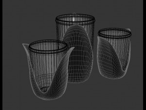 deco flower base 3D Модель