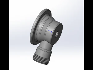 अतिप्रवाह स्नान नाली 3D प्रिंट मॉडल
