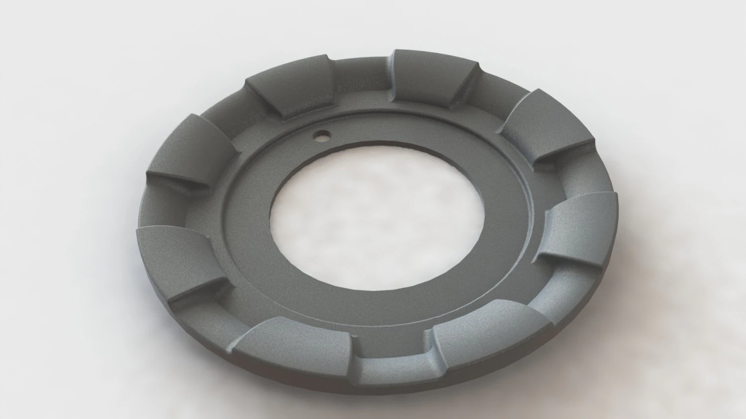 Cap on the wheel of the Bavarian motor 3D Print Model .c4d .max .obj .3ds .fbx .stl .blend 