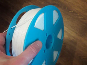 Collapsible coil for plastic 3D Print Model
