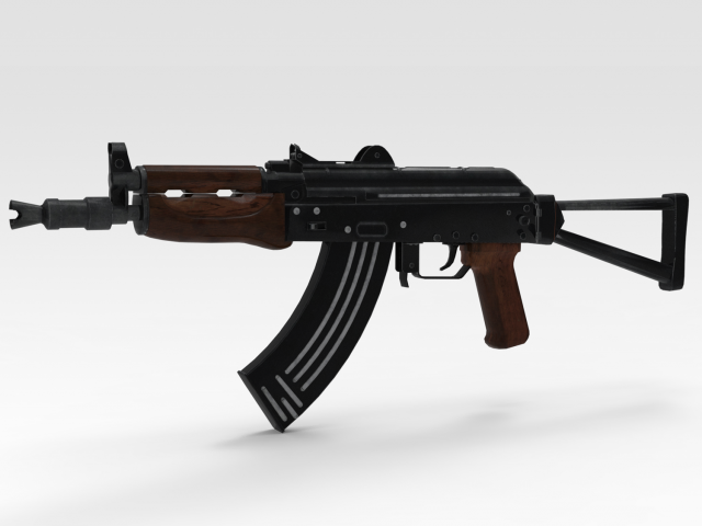 ak47 Modelo 3D .c4d .max .obj .3ds .fbx .stl .blend 
