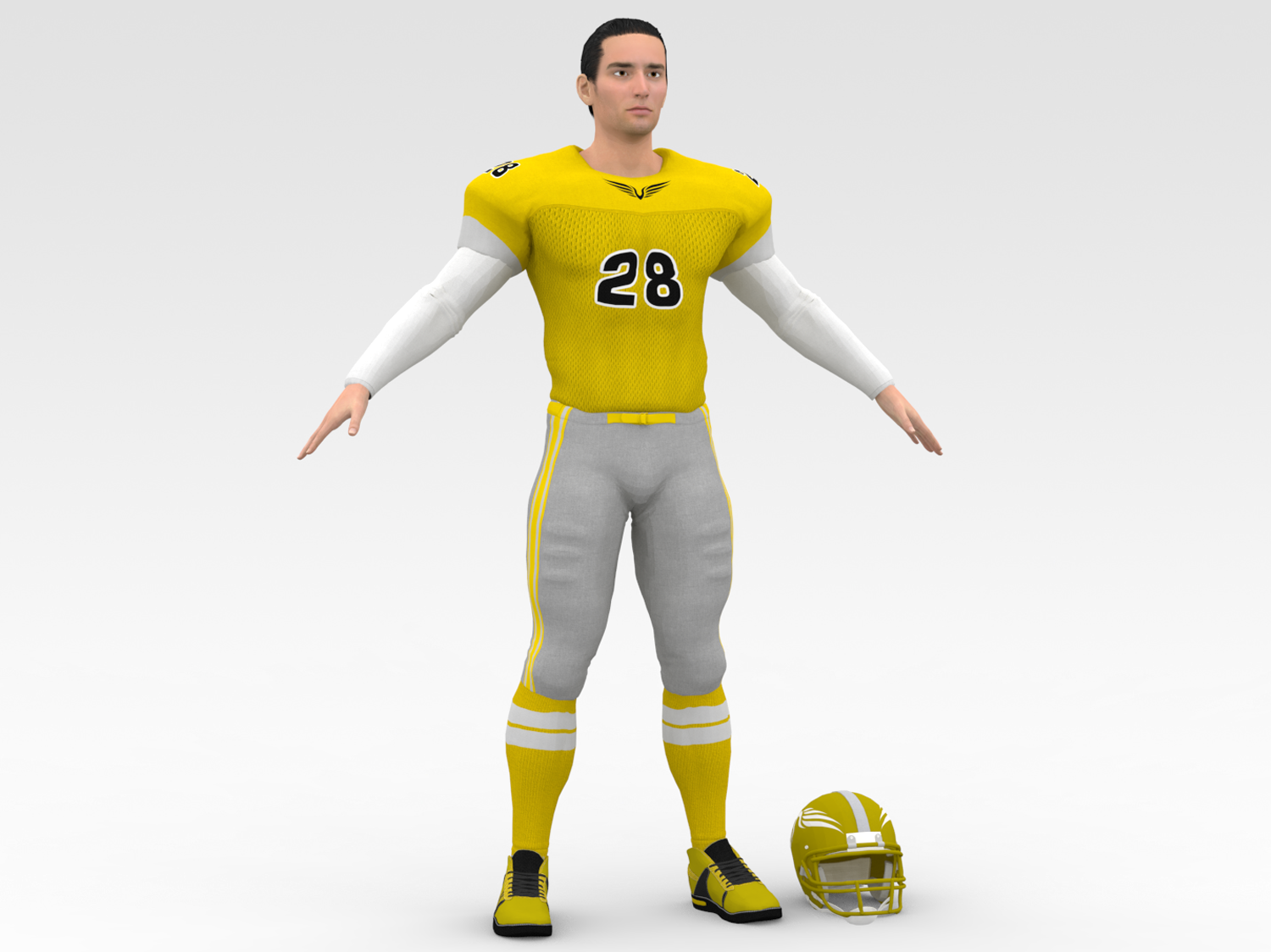 Player 3d model