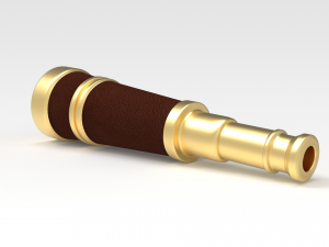 telescope 3D Model