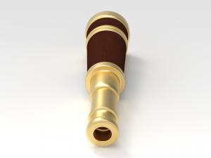 telescope 3D Model