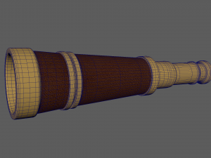 telescope 3D Model