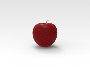 apple Modelo 3D
