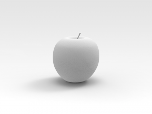 apple Modelo 3D