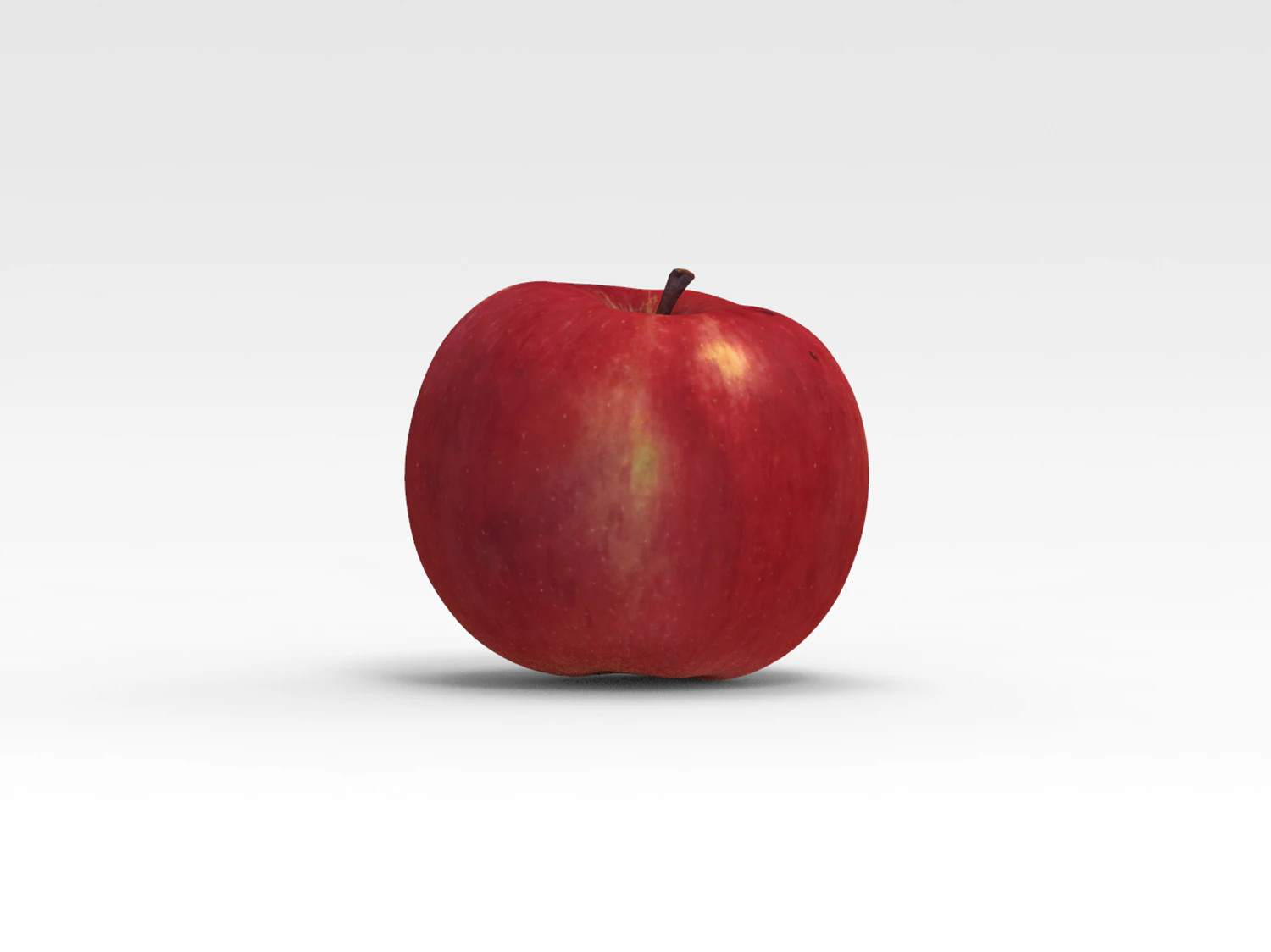 apple 3D Model .c4d .max .obj .3ds .fbx .stl .blend 