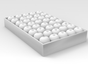 apple tray 3D मॉडल