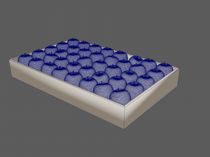 apple tray 3D मॉडल