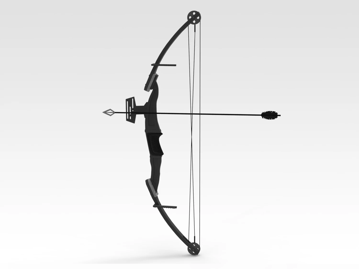 archery 3D Model .c4d .max .obj .3ds .fbx .stl .blend 