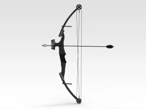 tiro al arco Modelo 3D