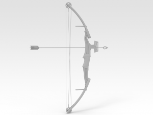 archery 3D Modell