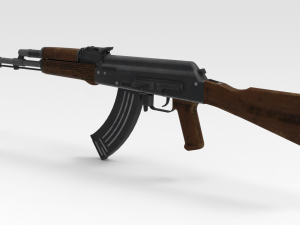 assault rifle 3D Model
