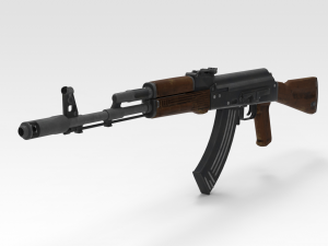 assault rifle 3D Model
