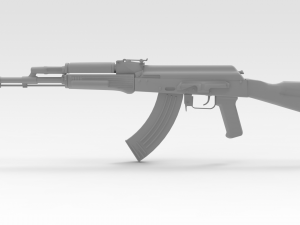 assault rifle 3D Model