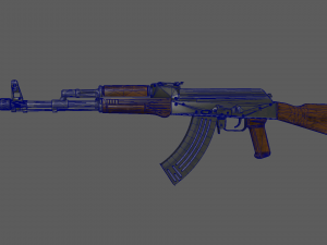 assault rifle 3D Model