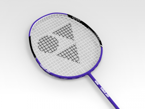 badminton raquet 3D 모델