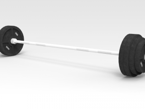 barbell 3D 模型