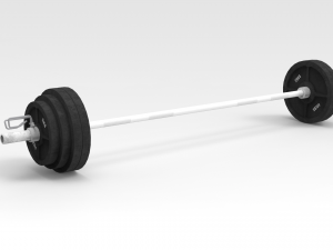 barbell 3D 模型