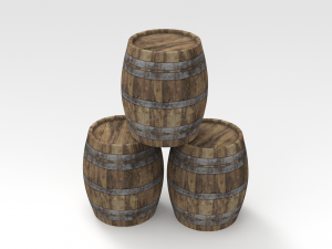 barrel 3D Model