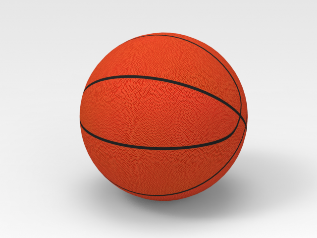 basketball 3D Model .c4d .max .obj .3ds .fbx .stl .blend 