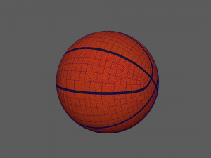 basketball 3D Model