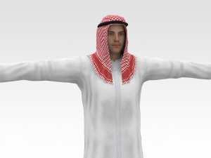 Arab Male 3D Model