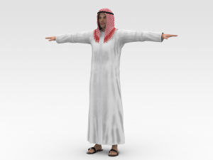 Arab Male 3D Model