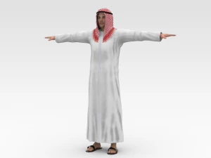 Arab Male 3D Model