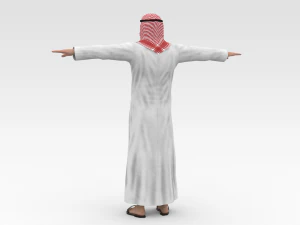 Arab Male 3D Model