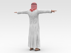 Arab Male 3D Model