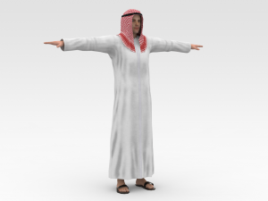 Arab Male 3D Model