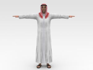 Arab Male 3D Model