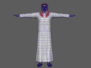 Arab Male 3D Model
