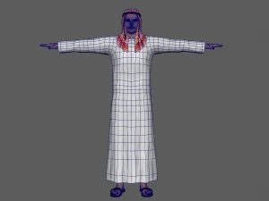Arab Male 3D Model
