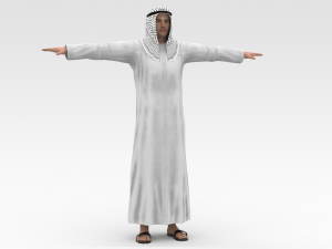Arab Male 3Dモデル