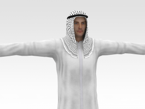 Arab Male Modelo 3D