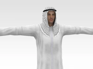 Arab Male 3D Model