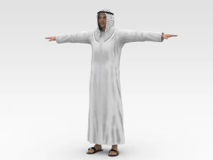 Arab Male 3D Model