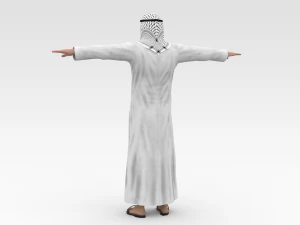 Arab Male 3D Model