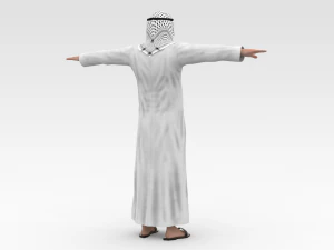 Arab Male 3D Model