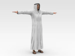 Arab Male 3D Model