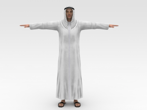 Arab Male Modelo 3D